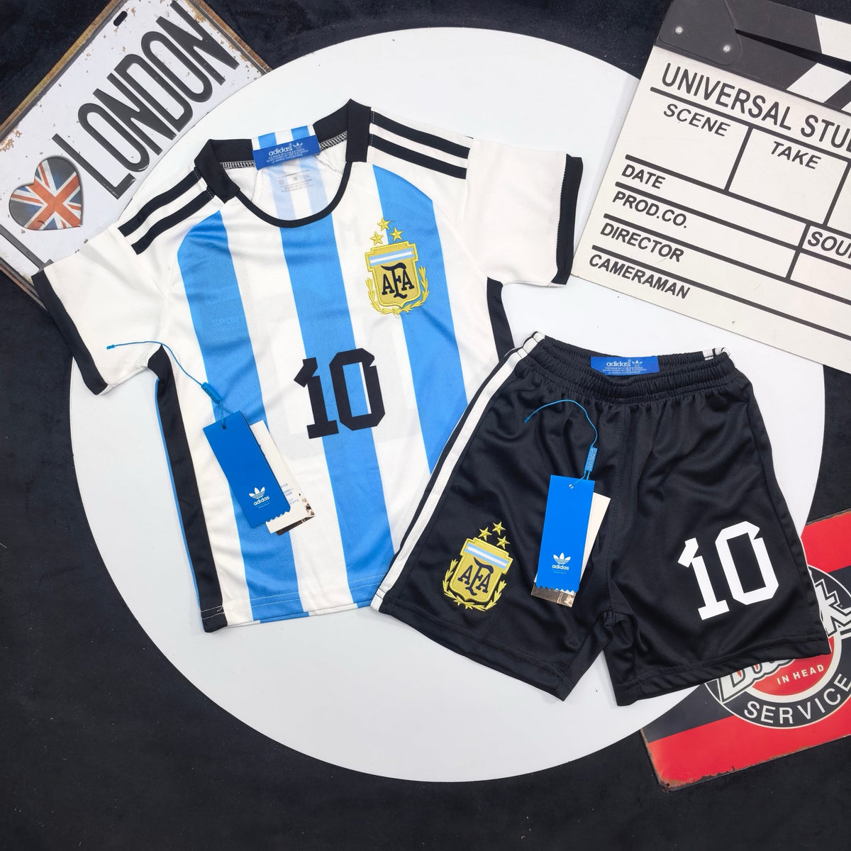 Argentina No.10 Football Kit
