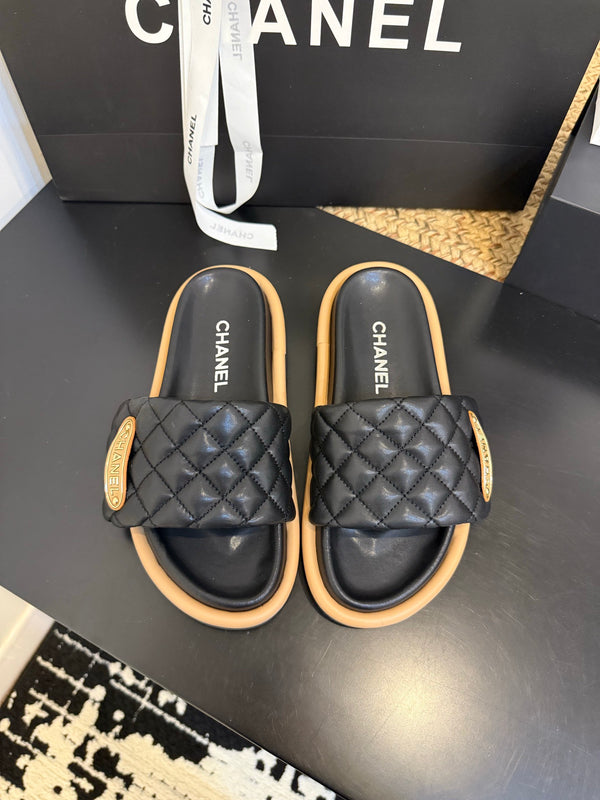 Leather Slides