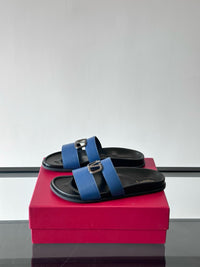 Garavani VLogo Calf Leather Slides