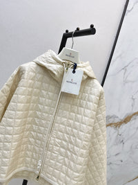 Quilted Hooded Cape