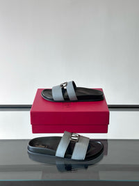 Garavani VLogo Calf Leather Slides
