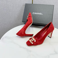 26S Suede Pumps