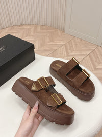 Platform Flat Sandals
