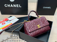 Top Handle Camellia Bag