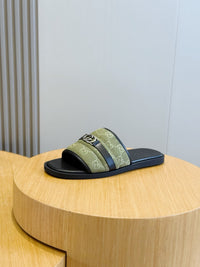 Monogram Slide Sandals