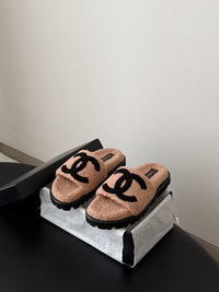 26K Plush Slide Sandals