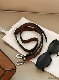 Puzzle Edge Top-Handle Bag