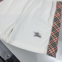 Check T-Shirt & Shorts Set