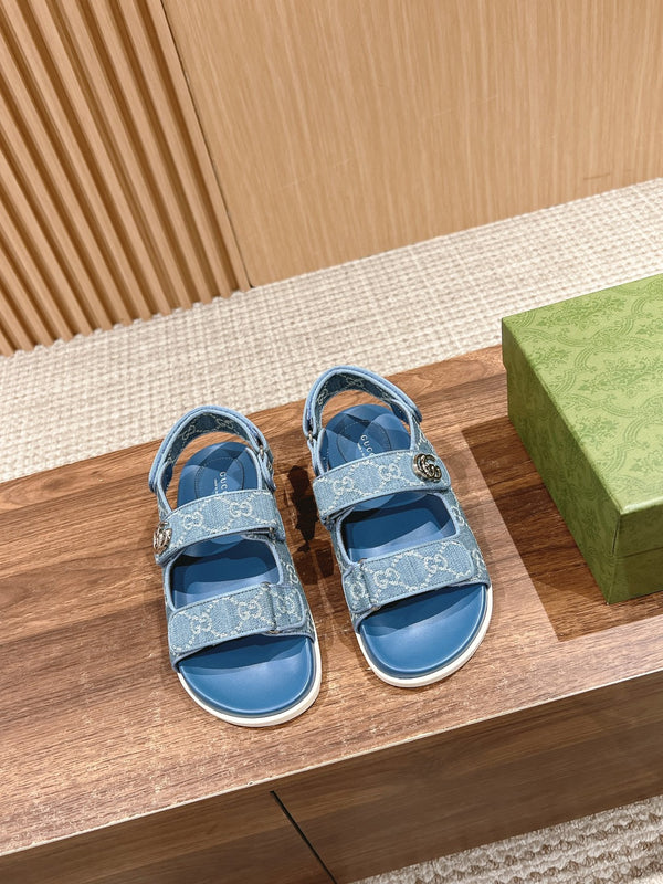 Monogram Sandals
