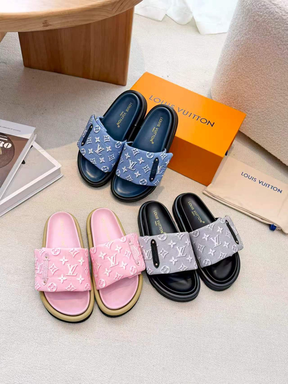 Pool Pillow Flat Comfort Mules