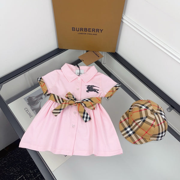 Check Bow Dress