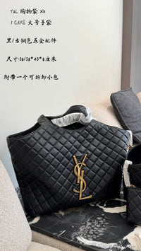 Icare Quilted Tote Bag