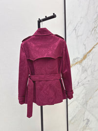 Paisley Lace Foxfield Trench Coat