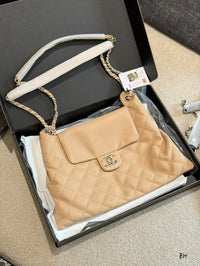 Quilted Flap Tote