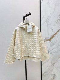 Quilted Hooded Cape