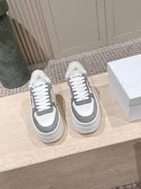Block Wedge Sneakers