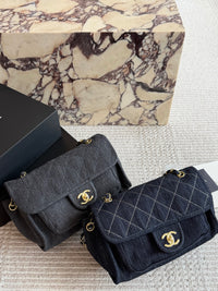 Double Flap Shoulder Bag