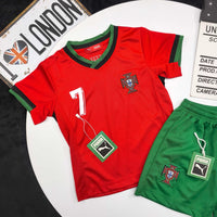 Portugal Cristiano Ronaldo No.7 Football Kit