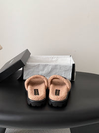 26K Plush Slide Sandals