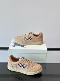 Terrace Leather Check Sneakers