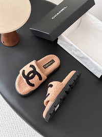 26K Plush Slide Sandals