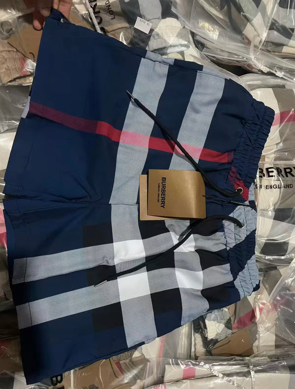 Archive Check Swim Shorts