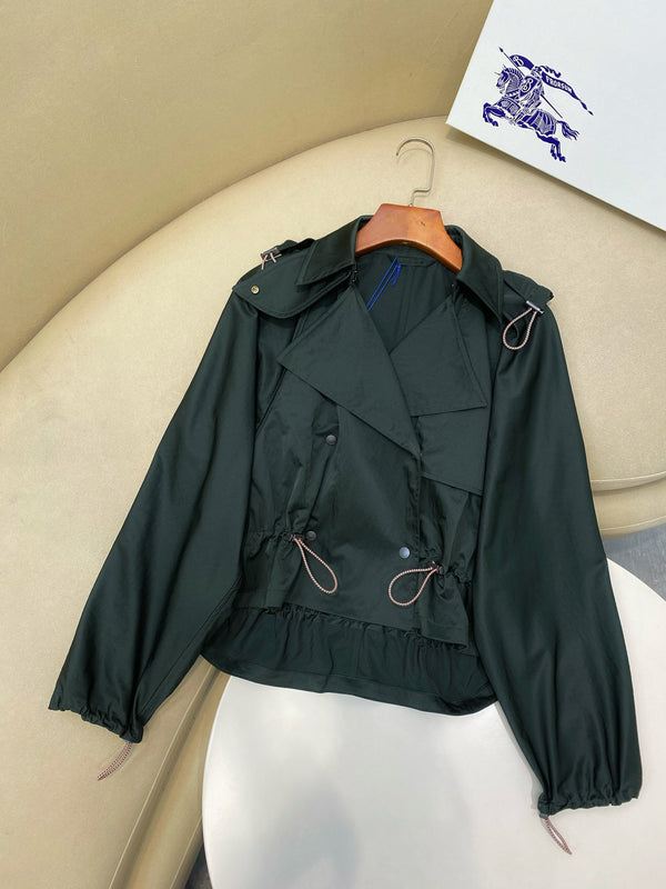 Hooded Taffeta Jacket