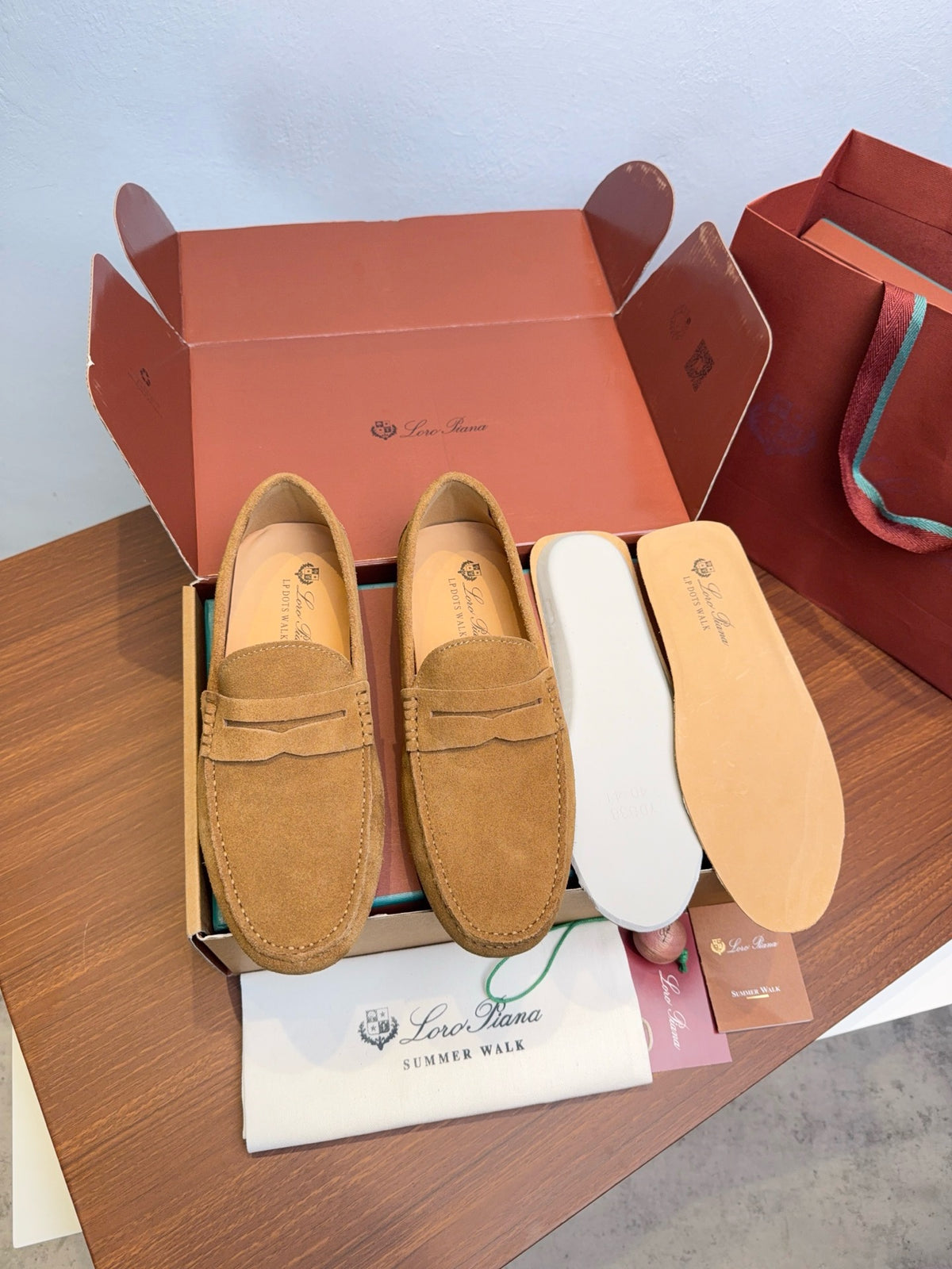 Suede Summer Walk Loafers