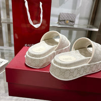 Angelina Platform Slide Sandals