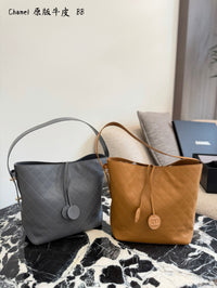 Quilted Leather Hobo Bag