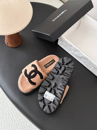 26K Plush Slide Sandals