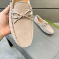 Suede Driver Loafers