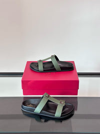 Garavani VLogo Calf Leather Slides