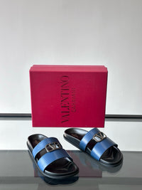 Garavani VLogo Calf Leather Slides