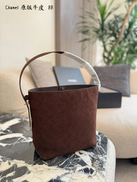 Quilted Leather Hobo Bag