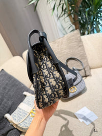Oblique Jacquard Shoulder Bag