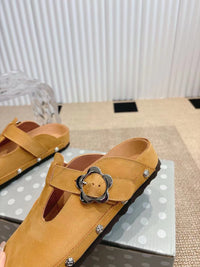 Paris Chunky Suede Clogs