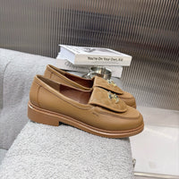 Quilted Leather Loafers