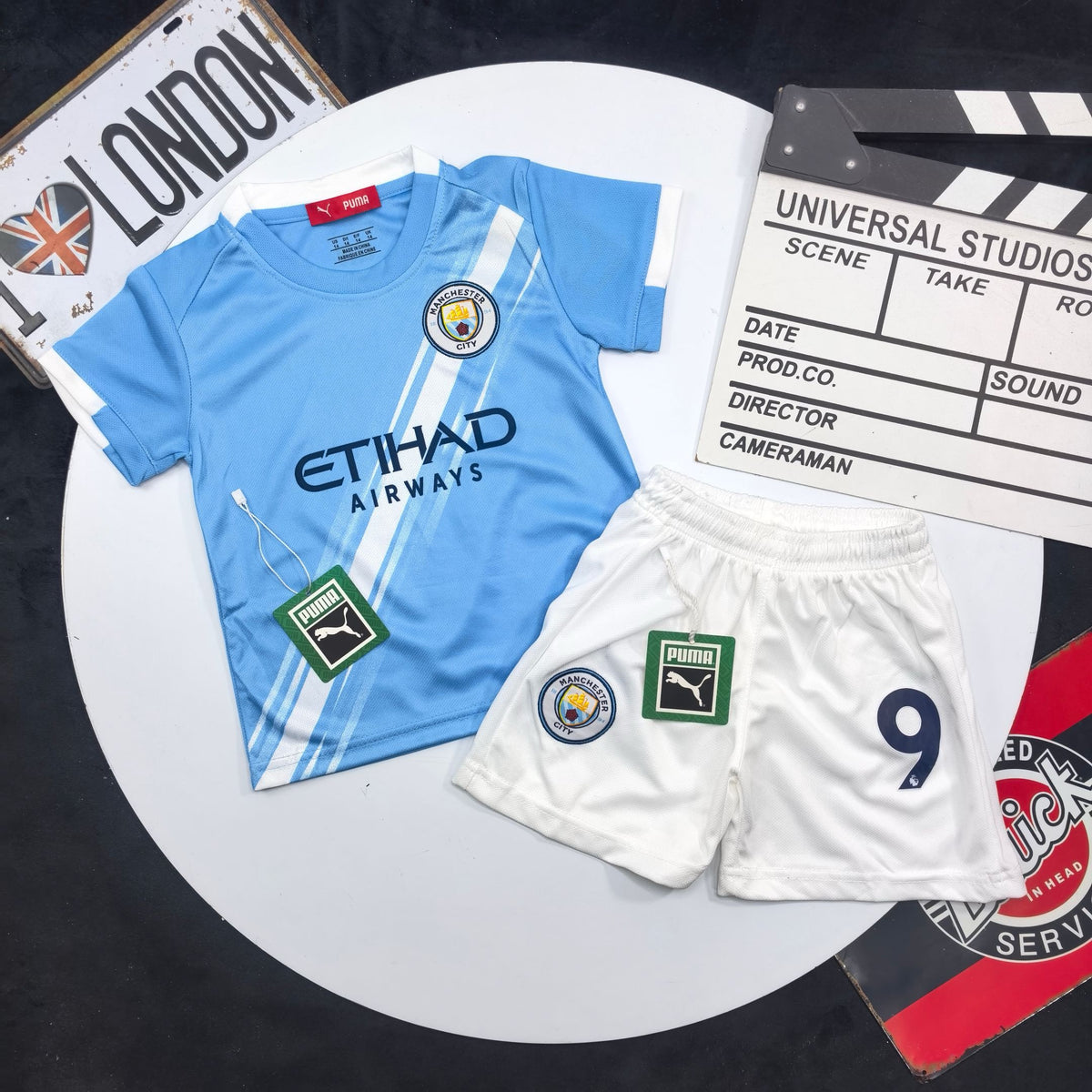 Manchester City Haaland No.9 Football Kit