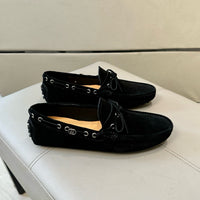 Suede Driver Loafers