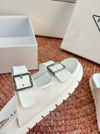 Leather Sliders