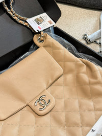 Quilted Flap Tote