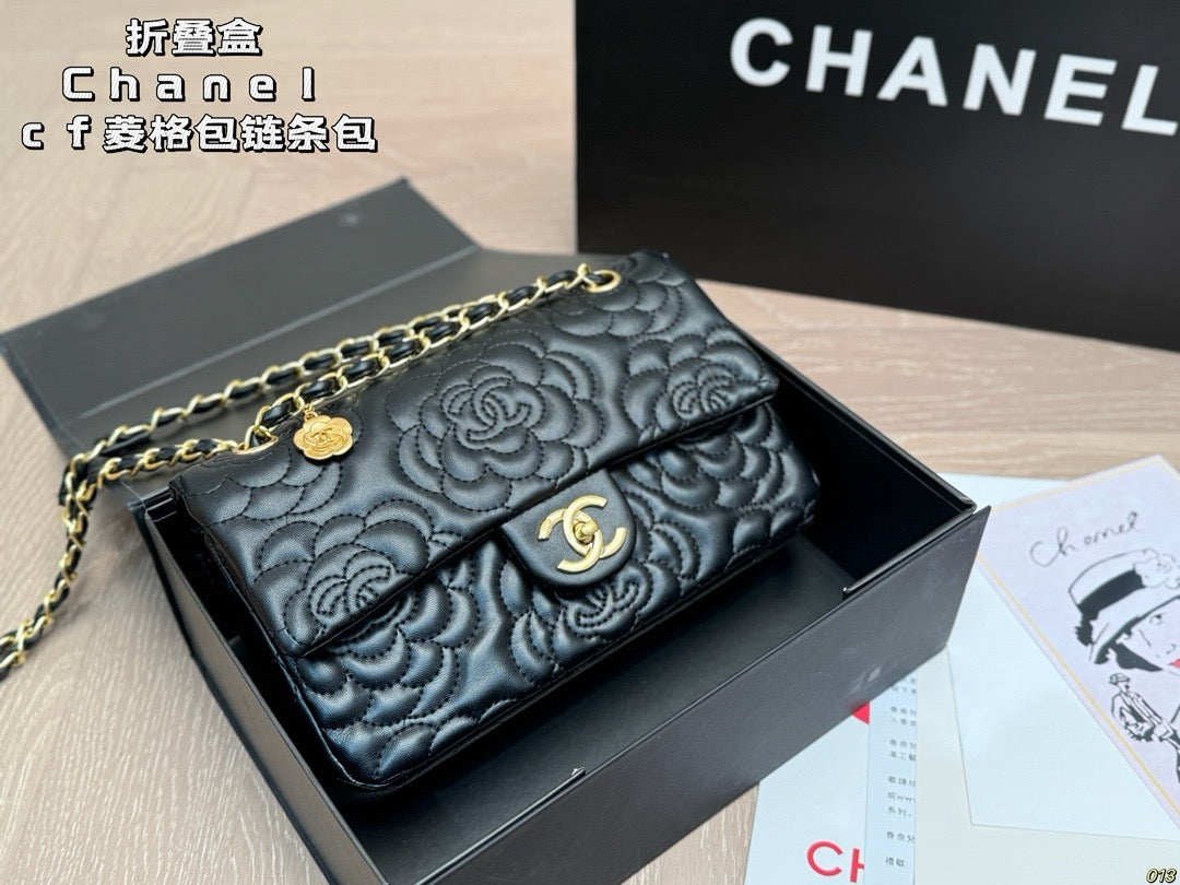 Camellia Flap Bag