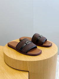 Monogram Slide Sandals