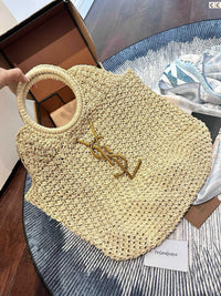 Raffia Tote Bag