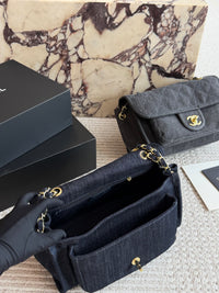 Double Flap Shoulder Bag
