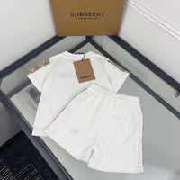 Check T-Shirt & Shorts Set