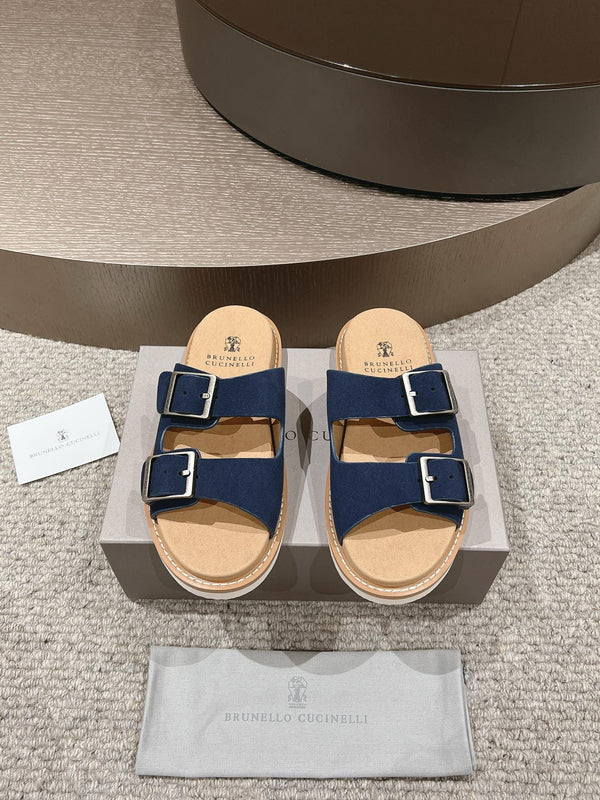Suede Sandals