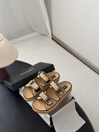 26S Tweed Sandals