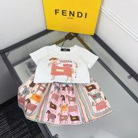 Horse Print Dress Set